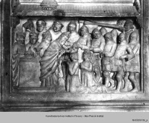 Grabmal des Guido Tarlati : Grabmal des Guido Tarlati: Szenen aus der Vita