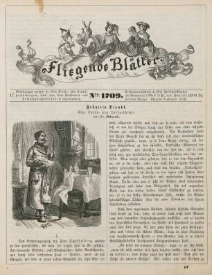 "Fräulein Dirndl. Eine Stadt- und Dorfgeschichte von Dr. Märzroth"