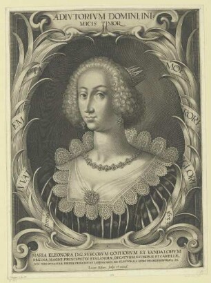 Bildnis der Königin Maria Eleonora von Schweden