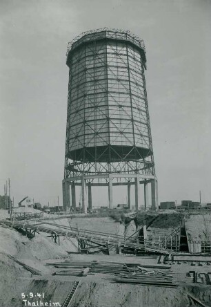 Kraftwerk Thalheim bei Bitterfeld, Deutschland, 1940