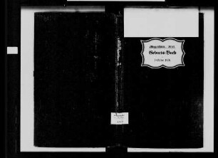 Muggensturm, israelitische Gemeinde: Geburtenbuch 1834-1870