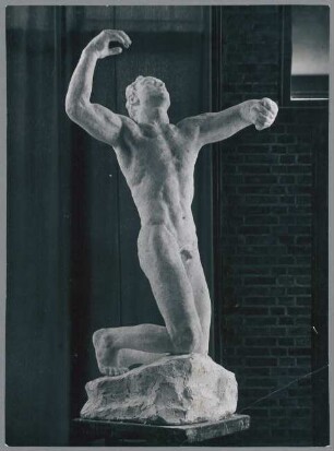 Stürzender, 1940/42, Gips