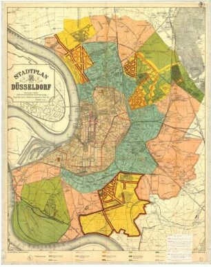Stadtplan von Düsseldorf
