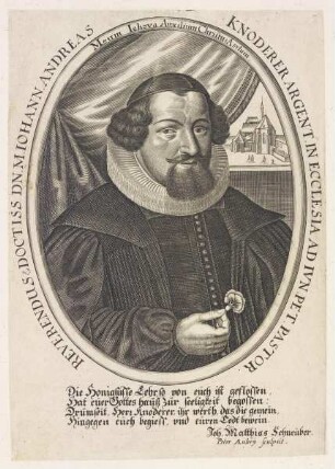 Bildnis des Johann Andreas Knoderer