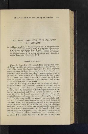 The New Hall for the County of London