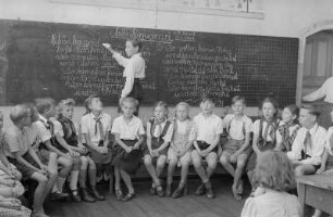 Reportage aus einer Schule in Berlin-Köpenick : Schüler an der Tafel