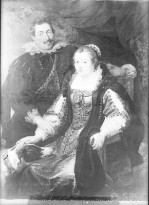 Rubens, Peter Paul. Schule: Ehepaar (oder: Bildnis eines Ehepaares), GK I 7598.