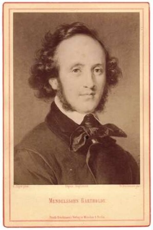 Felix Mendelssohn Bartholdy, Gemälde von G. Jäger