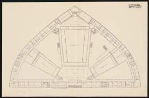 Haus des Rundfunks, Berlin-Charlottenburg: Grundriss EG (verkleinert)
