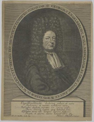 Bildnis des Georgius Engelbrecht