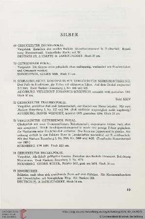 Silber (Nr. 69-79)