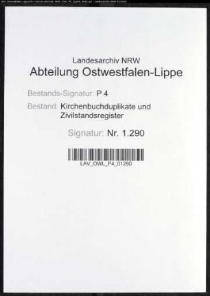 Kirchenbuchduplikat der evangelisch-lutherischen Kirchspielgemeinde Iserlohn (GHT 1869). (Gemeinde: Iserlohn, evangelisch-lutherische Kirchspielgemeinde)