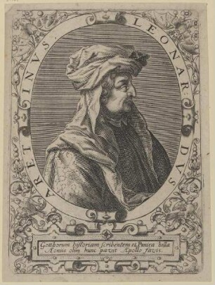 Bildnis des Leonardvs Aretinvs