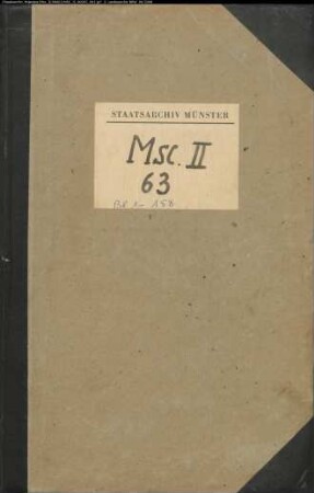 Erzstift Köln, insbesondere südliche Teile (Abschriften von Urkunden und Akten)