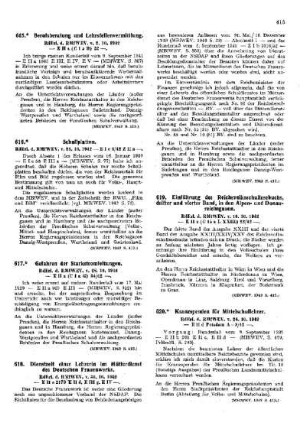 Berufsberatung und Lehrstellenvermittlung : [Amtliche Erlasse] ; [Amtlicher Teil]
