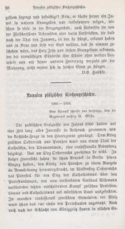98-125 Annalen pfälzischer Kirchengeschichte