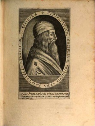 Aristotelus ... Aristotelis Physicae auscultationis lib. 8. De Coelo 4. De Gener. et Corruptione 2. Meteorologicorum 4. De Mundo 1. De Anima 3. De Sensu et sensibilibus, lib.1. De Memoria et reminiscentia 1. De Somno et vigilia 1. De Insomniis 1. De Diuinatione per somnum 1. De Iuuentute, senectute, vita et morte 1. De Respiratione 1. De Lo[n]gitudine et breuitate vitae 1 ...