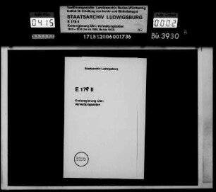 Besichtigung und Instandhaltung der Landesgrenze gegen Bayern im Oberamt Biberach