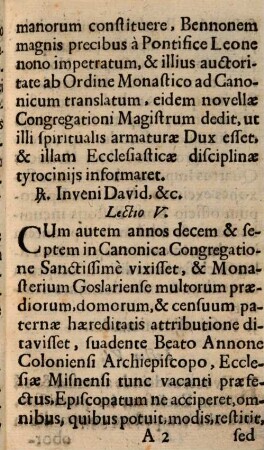Die XVI. Iunii. In Festo S. Bennonis Episcopi Confessoris & Patroni Principalis Civitatis Monacensis. Duplex primae Classis