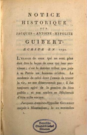Journal d'un voyage en Allemagne, fait en 1773. 1