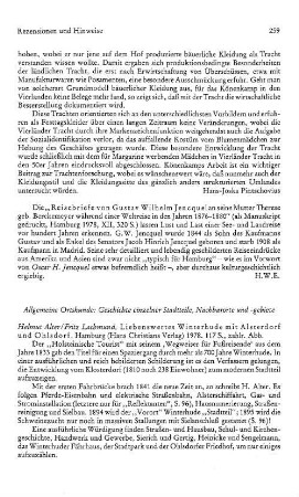 Alter, Helmut ; Lachmund, Fritz :: Liebenswertes Winterhude mit Alsterdorf und Ohlsdorf : Hamburg, Christians, 1978