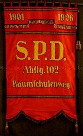Banner der Sozialdemokratischen Partei Deutschlands