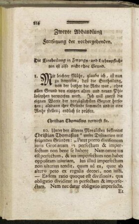 Zweyte Abhandlung. Fortsetzung der vorhergehenden.