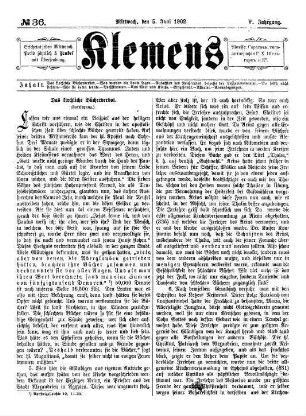 Jahrgang V Nr. 36