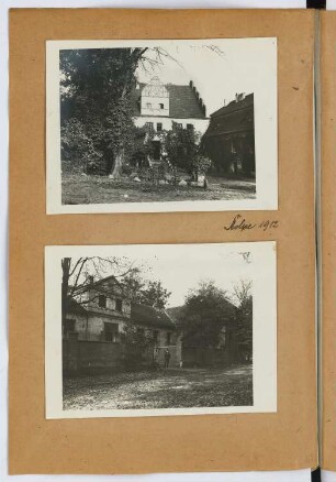 Herrenhaus, Stolpe/Oder: Ansichten (aus: Skizzen- und Fotoalbum 29)