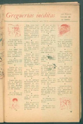 Greguerías inéditas
