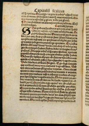 XXIVv-XXXIVv, De sacerdotibus curatis nescientibus predicare etsi sciunt nolunt. Capitulum sextum.