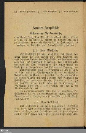 Zweites Hauptstück