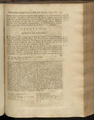 Section IV. Description da Païs de Promission.
