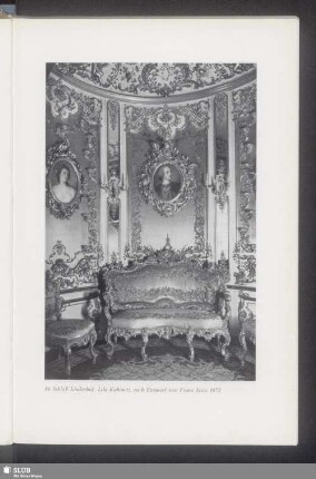 14. Schloß Linderhof. Lila Kabinett, nach Entwurf von Franz Seitz 1872