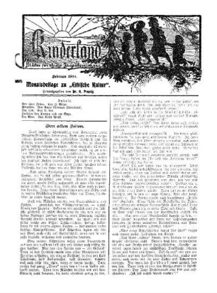 Von alten Zeiten