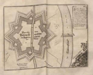 New erbauwte Vöstung Leopoldina in Hungarn