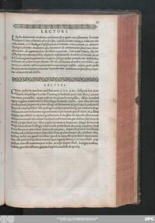 Lectori.