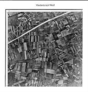Wiedenbrück West, Gauß-Krüger-Koordinaten: Rechtswert: 3450, Hochwert: 5744