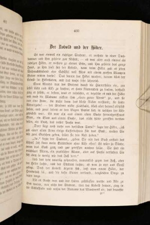 Der Kobold und der Höker.