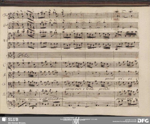 Coro: Vieni e all'alma diva