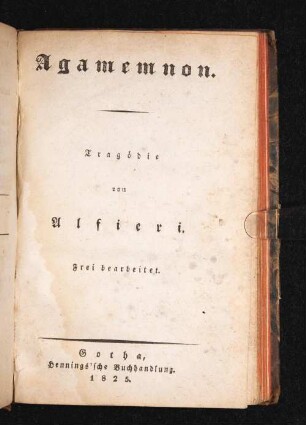 3: Agamemnon : Tragödie