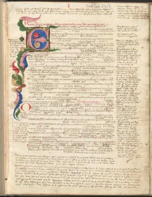 Rhetorica ad Herennium, cum glossis - BSB Clm 6719