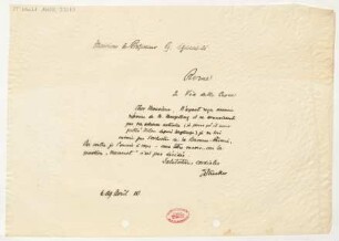 Brief an Giovanni Sgambati : 29.04.1910