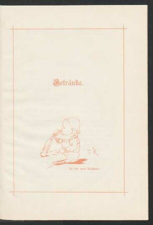 Getränke.