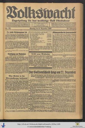 Nr. 281-304 (Dezember 1929)