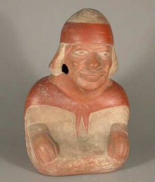 Sitzende anthropomorphe Figur