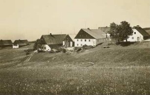 Langewiese (heute Osek-Dlouhá Louka / Tschechien). Ortsteilansicht (729 m)