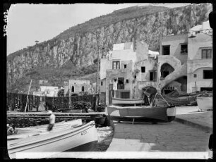 Capri: Strand von Marinagrande, östl .34
