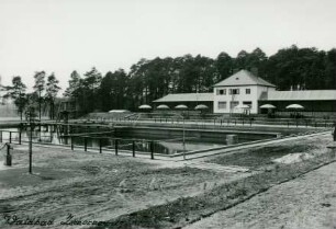 Badeanlage bei Zschornewitz, Deutschland, 1936