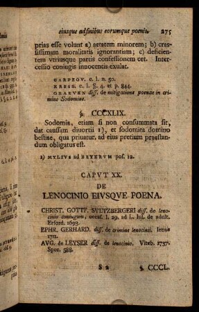 275-286, Caput XX. - Caput XXI.